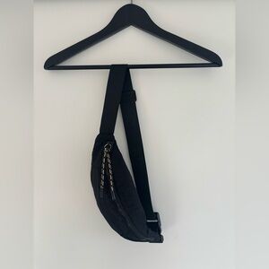 Mango Black Minimal Everyday Belt bag
